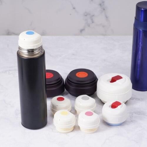Vacuum Bottle Cover Outdoor Travel Flask Cup Lid Plastic Stopper Insulation Mug Cap Camping Bullet Jar Cap Thermal Cup Accessory