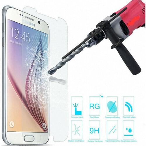 9H Tempered Glass Screen Protector film CASE For Samsung Galaxy S6 S5 S4 S3 S2 mini Active/Star Pro S7262 S7260/Alpha G850