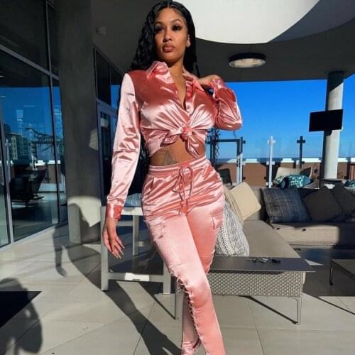 2021 Autumn High-end Shirt Set Vintage Mature Office Lady Sexy Full Sleeve Tops And Long Pants Lady 2 Piece Sets Outfits