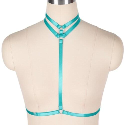 Womens Lingerie Costumes Body Garter Strap Belt Harness Bondage Cosplay Harajuku Bdsm Stockings Erotic Lingerie Sexy Cage Bra