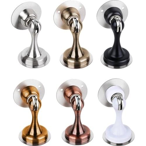 1pcs Door Punch Strong Magnetic Suction Wall Suction Door Top Toilet Door Collision Door Block Land Attract Defence Collision
