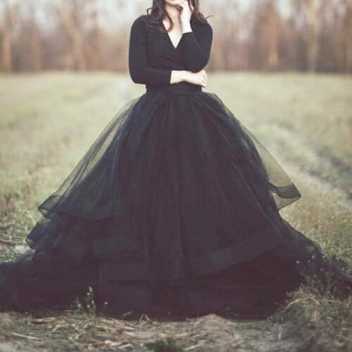 2020 Princess Ball Gown Tulle Puffy Wedding Tutu Petticoat Underskirt Crinoline Skirts for Prom Party Free Shipping