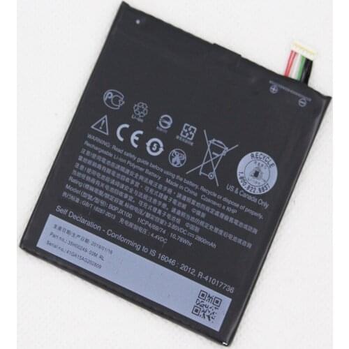5pcs/lot BOPJX100 battery For HTC One E9 Battery E9w E9+ Plus E9PW Powerful Battery 2800mAh Real Replacement mobile battery