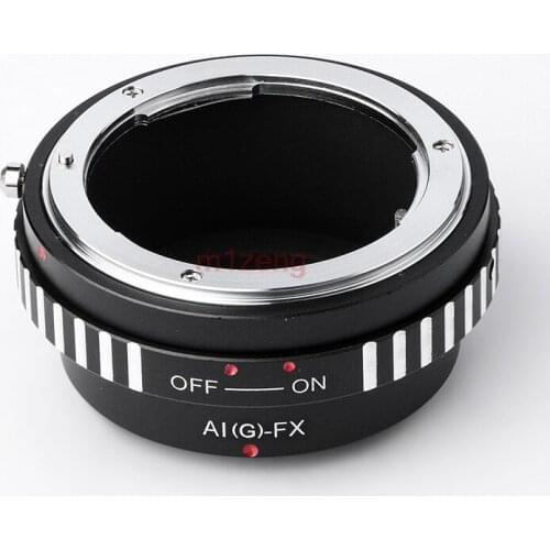 AI(G)-fx adapter ring for nikon G/F/AI/S/D lens to Fujifilm fuji X-E3/XE1/X-M1/X-A2/XA1/XT1 xt2 xt10 xt20 xa3 xpro2 xt100 camera