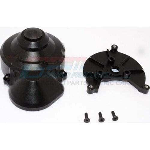 GPM ALLOY TRANSMISSION SPUR GEAR CASE For AXIAL SMT10 GRAVE DIGGER AX90055 RC Upgrade