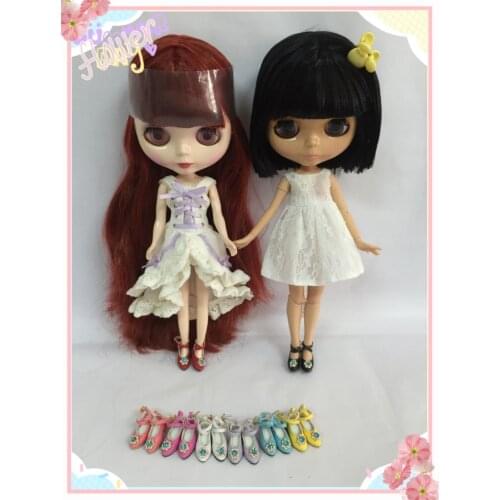 Dolls shoes for blyth Azone OB doll licca doll etc Length:2.8cm 8 color
