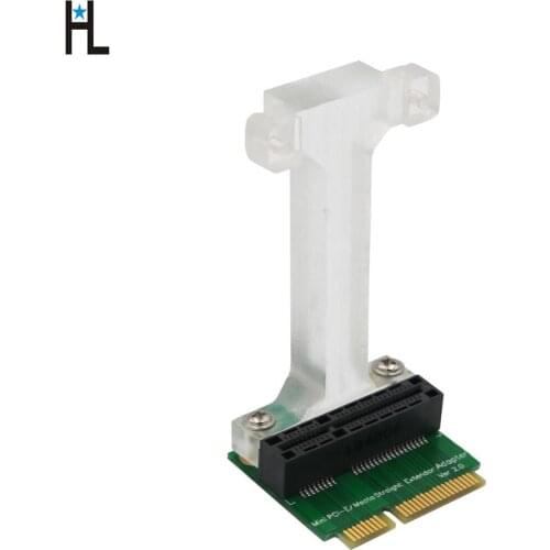 Mini PCI-E/mSATA Adapter with Vertical installation for 3G/4G,WWAN LTE,GPS and mSATA card