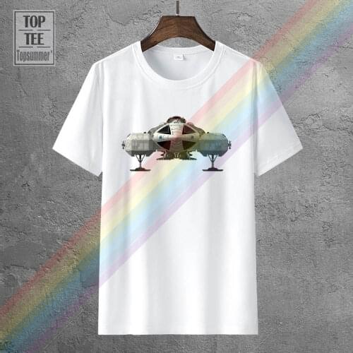 Space 1999 Eagle Retro Tv Show Film Mens 90S 80S Spaceship Geek Nerd T Shirt Summer Mens Print T-Shirt