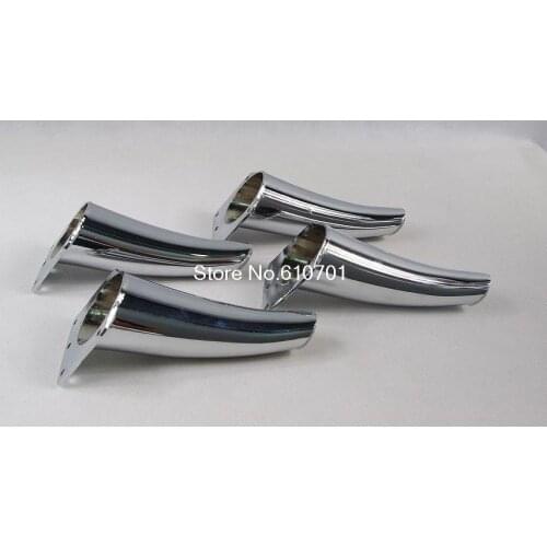 Set Metal Furniture Cabinet Legs Tea Table Bed Chair Sofa Leg Feet 4pcs 5.6"