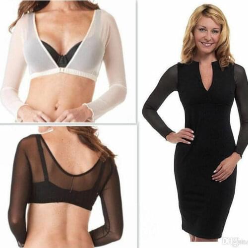 New Fashion Mesh Plus Size Women Long Sleeve V-neck Chiffon See-Through Beachwear Short Navel Cardigan Bikini Top Cover Ups