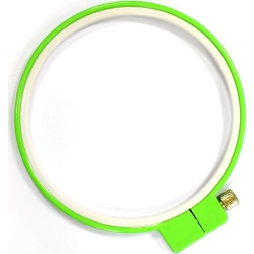 Sewing Tool Round Plastic Embroidery Hoops Frame Set Plastic Embroidery Hoop Ring For DIY Cross Stitch Needle Craft Tool