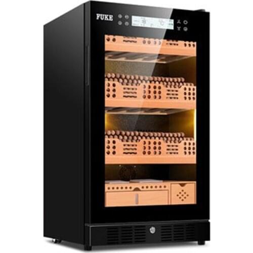Fuke FK - 28 c2 intelligent constant temperature, humidity and frost - free gather wood shelf cigar cabinet