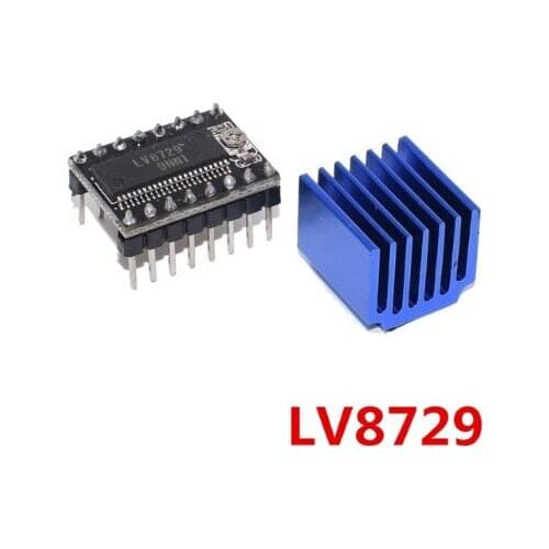10PCS Stepper Motor Driver 4-layer Substrate Ultra Quiet Driver LV8729 Driver Support 6V-36V Full Microstep Driver Controll