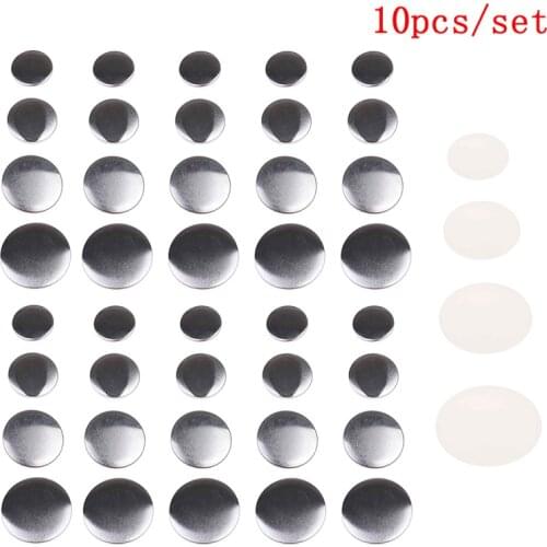 10Pcs/Set Pin Badge Button Parts Supplies For DIY Badge Craft Handmade Needwork Material Accessories For Clothing Making New