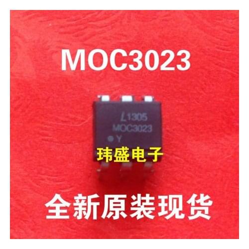 10pcs MOC3023 DIP-6