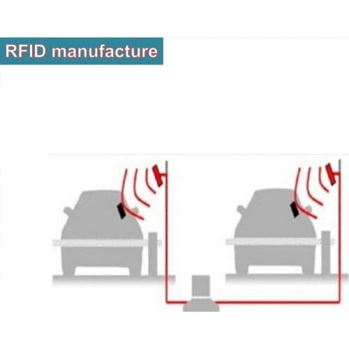 Long rang 1CM-1m uhf rfid antenna 5dBi ceramic 840-960mhz circular polarization used for warehouse management car access control
