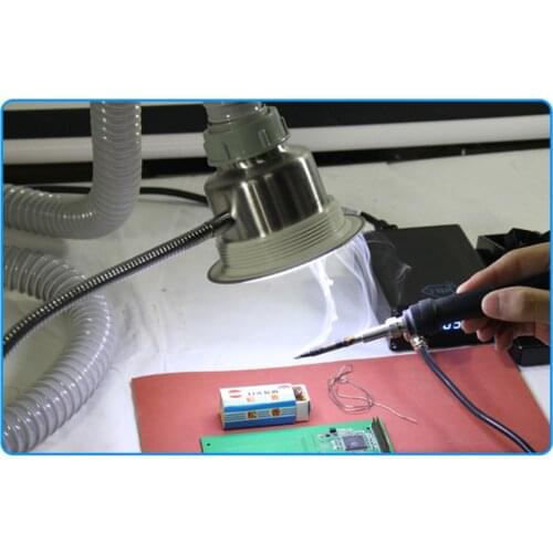 TBK Anti-Static Solder Smoking Absorber ESD Fume Extractor for Phone Repair Welding Instrument Tool TBK FUME 30W
