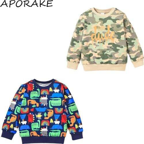 APORAKE Sweatshirts For Boys