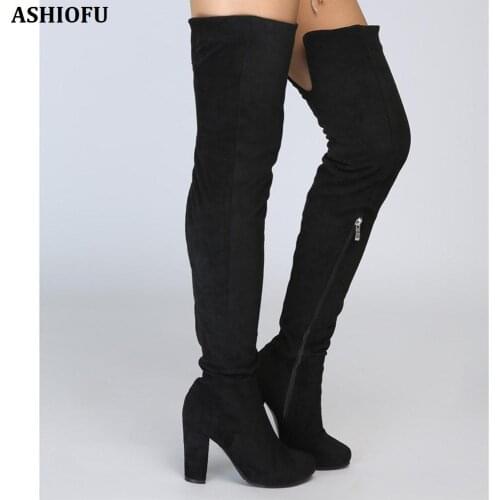 ASHIOFU Winter Boots