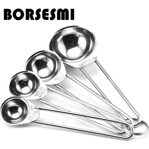 BORSESMI Measuring Cups Stainless Steel