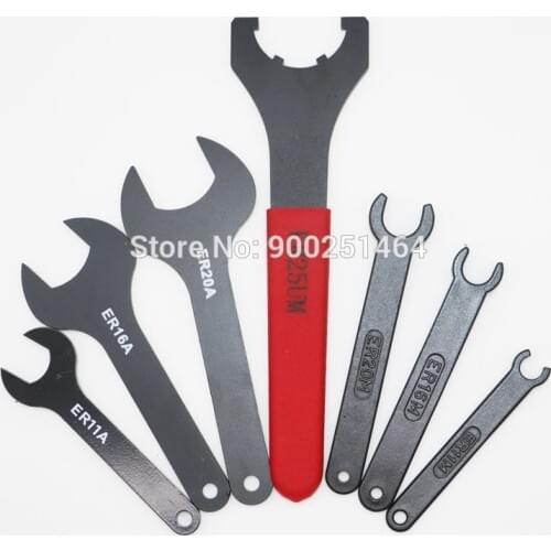 ER wrench ER 8 11 16 20 25 32 40 A type M type UM type C32 tool holder wrench drill chuck APU13-16 extension rod nut wrench