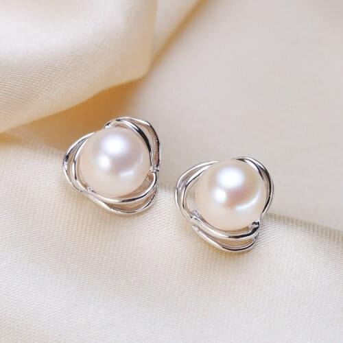 Fashion Pearl Earrings Mountings, Stud Earrings Findings, Earrings Settings Jewelry Parts Fittings Stud Earrings Accessories