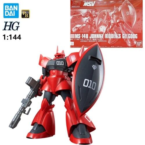NEW Originele Bandai Pb HG 1/144 MS-14B JOHNNY RIDDENS GELGOOG Gundam 5055367 Mobile Suit Variation Model Modificatie Speelgoed