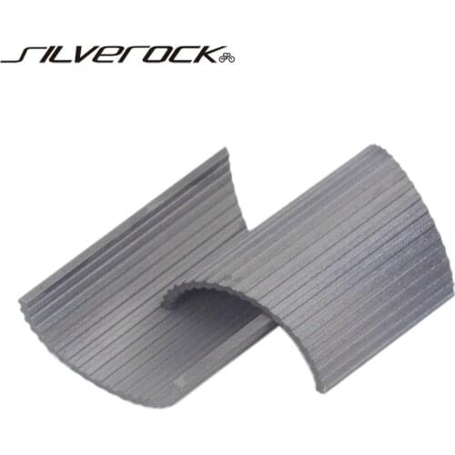 SILVEROCK Titanium Bike Handlebar Shim Stem Reducer Convert 22.2mm to 25.4mm for brompton Stem HandleBar 20g