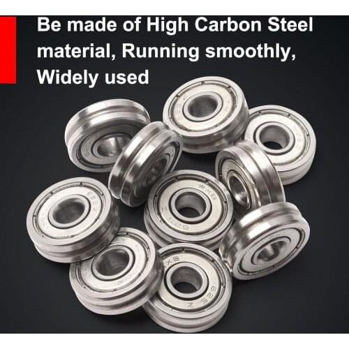 10pcs/lot 623ZZ/624ZZ/625ZZ HCS Ball Bearing Double Shielded Deep Groove Pulley Wheel Bearings 3x12x4mm 5x22x5mm 5x16x5mm