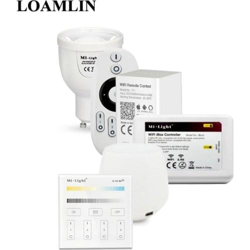 Milight Led Bulb GU10 5W CCT (Color Temperature) 2.4G RF Remote Controllable Wifi Enabled AC85-265V