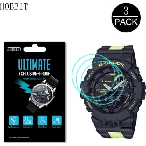 3Pack Explosion-proof Film For Casio GBD-800LU GBA-800LU Screen Protector Anti-bubbles Film not Glass For Casio G-SHOCK G-SQUAD