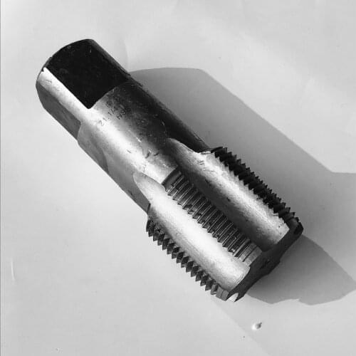 Free shipping DIY quality quality of 1pc HSS NPT/Z 1-1/4"-11 Pipe Taper Tap hss machine taps for pipes inner threading making