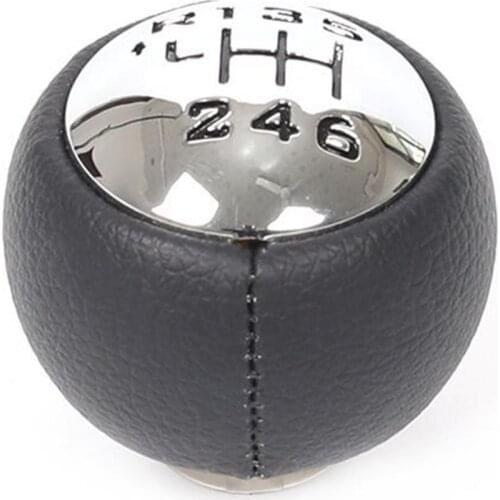 6 Speed Manual Car Gear Shift Knob For Peugeot 307 308 3008 407 5008 807 Partner B9 Tepee For Citroen C3 (A51) C4, C4 Picasso