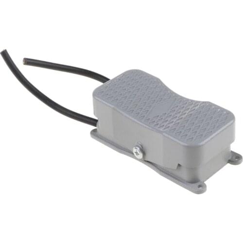 AC250V Foot Switch Pedal Power Controller Reversing Switch with Double Head Line 649E