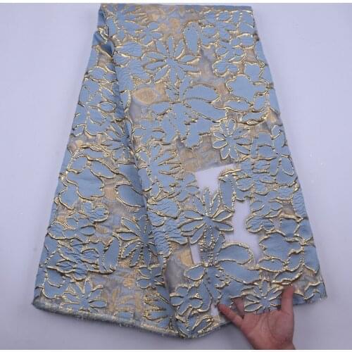 African Tulle Lace Fabric 2020 African French Lace Fabric High Quality Nigerian Embroidery French Golden 3D flower Lace Wedding