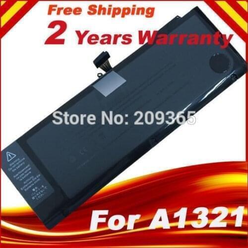 New A1321 Laptop Battery For Macbook Pro 15” A1286 Mid 2009 Mid 2010 10.95V 73Wh FAST shipping