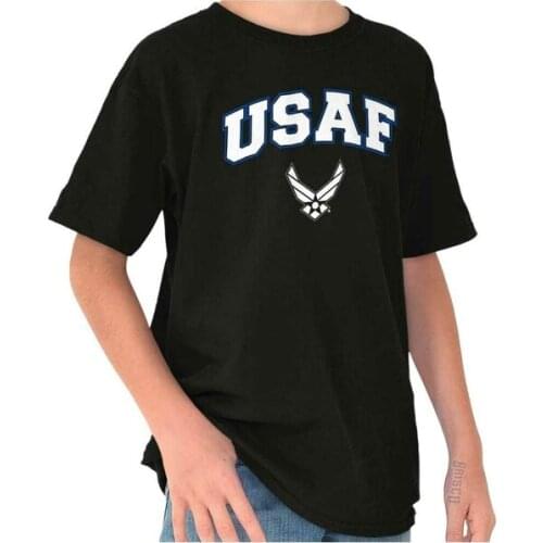 American United States Air Force Official Youth T-Shirt Tees Tshirt For Kids
