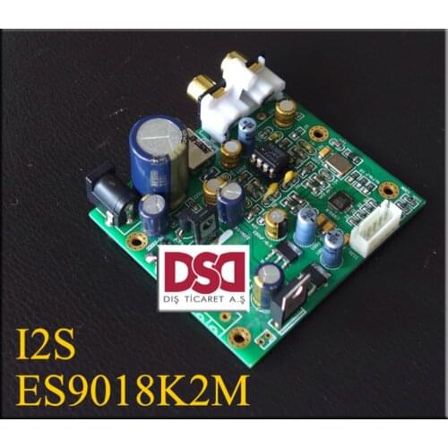 ES9018K2M ES9018 I2S Input DAC Decoder Board Support IIS-32bit 384K / DSD64