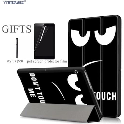 Flip Case For Huawei MediaPad T3 10 Tablet Stand Slim Cases For Huawei T3 9.6 Honor Play Pad 2 Funda Cover AGS-L09 AGS-L03 W09