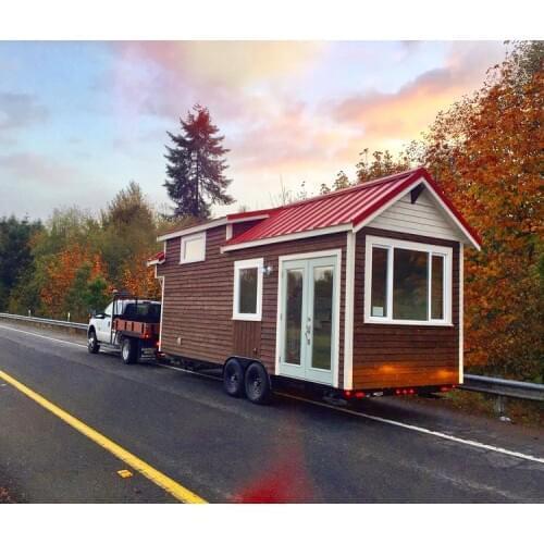 Gemini House 24' Model , Tinyhouse , Prefab House , Architecture , Römork Ağaç Ev , Trailer House