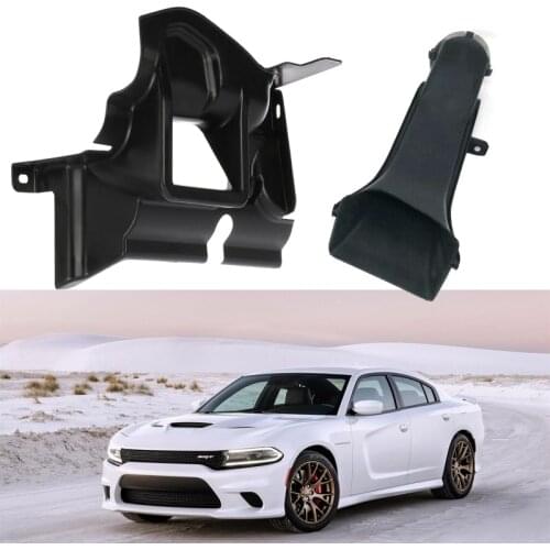 Car Driver Side Air Intake Tube Pipe Inlet to Hellcat Box Cover for Dodge Charger SRT Hellcat 2019-2020 Auto Replacement Parts