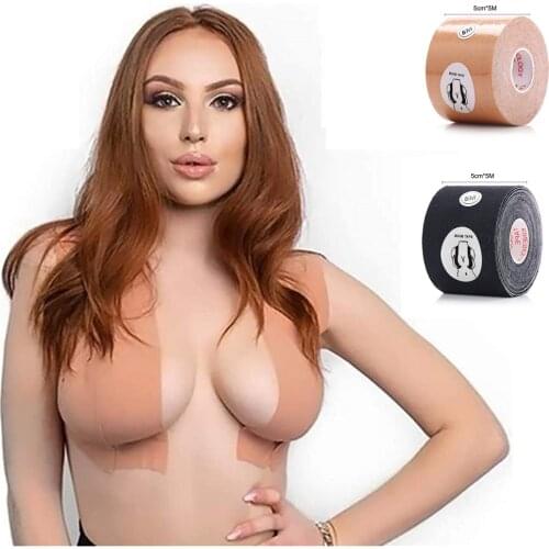 5 M Adhesive Bras Intimates Sexy Bralette Boob Tape Women Breast Nipple Covers Push Up Bra Body Invisible Breast Lift Tape