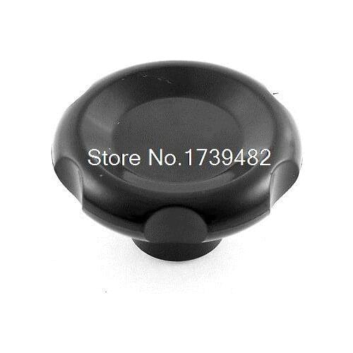 M12 Female Thread 80mm Head Diameter Screw On Clamping Knob Grip