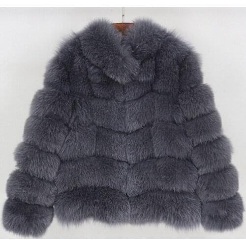 MENINA BONITA Fox Fur Coats
