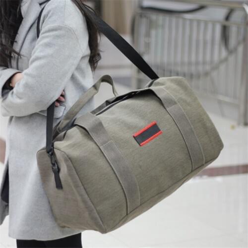 Multifunctional Mens bag Casual Canvas Shoulder Bag Large Capacity Canvas Mens Travel Bags suitcases and travel bags NA-85
