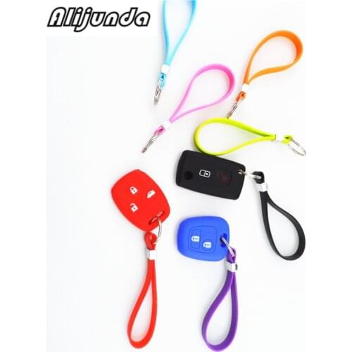 New silicone key long wristband bracelet key spoon portable key chain for Volvo S40 S60 S80 XC60 XC90 V40 V60 C30 XC70 V70