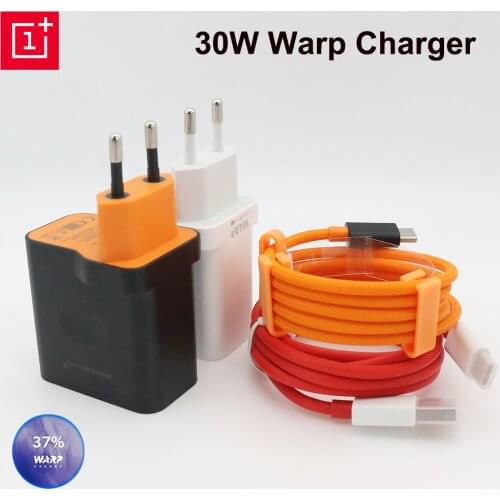 Original OnePlus McLaren Warp Charger 6A Type C Cable EU Plug Power Adapter Charging For Oneplus 8 Pro 7 7t Pro 6 6t 5 5t 3 3T