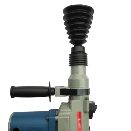 QWORK 1PC Drill Dust Collector Rubber Dust Cover Electric Hammer Electric Drill Power Tool Accessories Dremel Ceiling Work