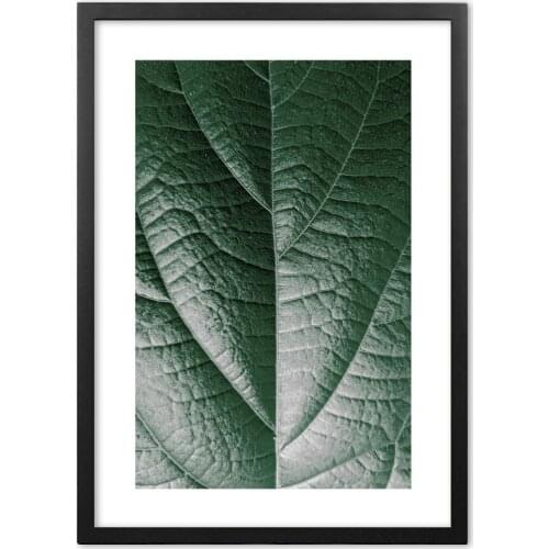 Dark Green Leaves Plant Quotes Nordic Posters And Prints Wall Art Paper Painting Wall Pictures For Living Room Home Decor