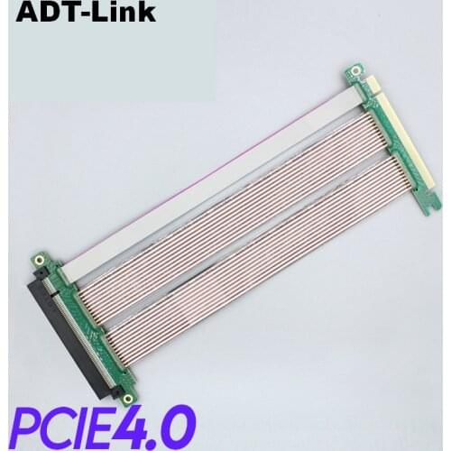 High Speed PC Graphics Cards 4.0 PCI Express Connector Cable Riser Card PCI-E X16 4.0 Flexible Cable Extension Port Adapter 35cm